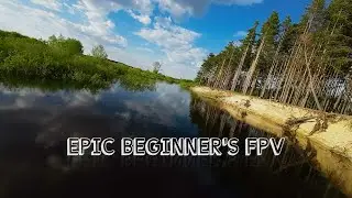 CINEMATIC FPV | EPIC NATURE FLIGHT ON THE RIVER | CALM MUSIC
