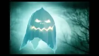 Happy Halloween scary face and full moon | #halloween  | #viral | #trending #fyp