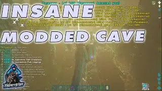 Raiding an INSANE MODDED Dragon Cave!!!!