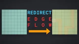 Redirect Edge Flow in Blender