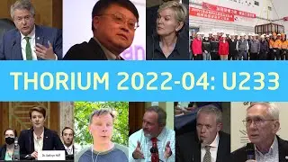 Thorium Update 2022-04: Uranium-233 Downblending amid Scramble for Non-Russian HALEU