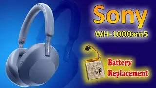 SONY WH-1000xm5 Battery Replacement | Easy to follow instructions