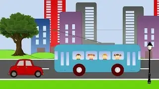 Мультик про транспорт. Мультик про троллейбус. Стихи для детей