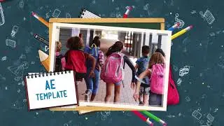 VIDEOHIVE BACK TO SCHOOL SLIDESHOW » Free After Effects Templates   Premiere Pro Templates