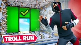 The 500 IQ Fortnite *TROLL* Deathrun