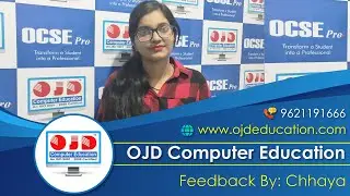 Chhaya received NIELIT O Level Course Certificate from OJD Computer Institute | NIELIT CCC Lucknow