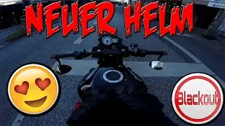 Mein neuer Helm! | MotoVlog | Blackout rides