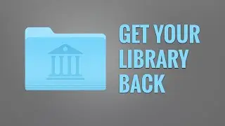 How to Get Your Library Folder Back on Your Mac (2016)