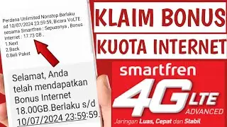 How to Claim the Smartfren Internet Quota Bonus and Get 18GB