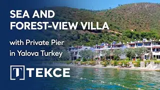 Sea and Forest-View Villa with Private Pier in Yalova Turkey
