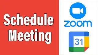 How To Add Zoom Link To Google Calendar 2022 | Schedule Zoom Meeting In Google Calendar