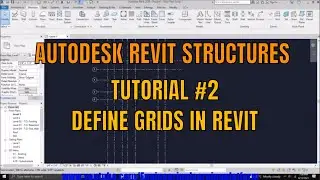 How To Draw Grids in Revit - Autodesk Revit tutorial
