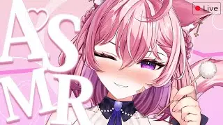 🔴 [ASMR] Catgirl Vtuber - Whispers, Triggers and Catgirl Sounds!🎧💤 #asmr #vtuber