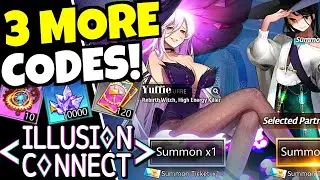 3 NEW CODES & A FEW SUMMONS!!! ILLUSION CONNECT