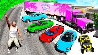 Collecting GTA 6 CARS in GTA 5!