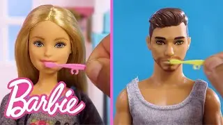 Rutina de mañana en Casa de Barbie | Barbie en Español Latino