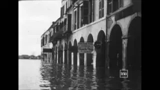 Crue de la Garonne à Agen 1952
