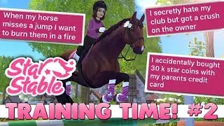 Star Stable Training Time! #2 - Revealing YOUR Secrets 🤫