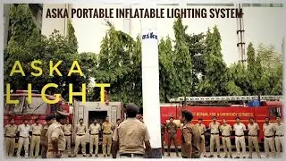 #aska portable inflatable lighting system@davidmondal05 #fire fighters #Emmergency