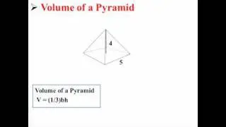 Volume of a Pyramid
