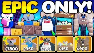 I USED EPIC/YELLOW UNITS VS Insane Mode!!! (I Cheated)