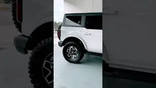 NEW 2022 FORD BRONCO LEVEL AND TIRE SWAP 