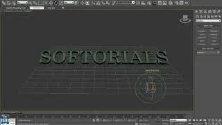 TEXT ANIMATION (Under 5 mins) || 3ds Max || Softorials