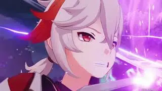 Kazuha Dares to Stop Raiden Shogun😱 -  Inazuma Archon Quest Kazuha vs Raiden Shogun Scene (Cutscene)