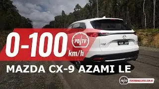 2019 Mazda CX-9 Azami LE 0-100km/h & engine sound