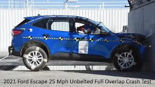 2021 Ford Escape Full-Overlap Unbelted Frontal Crash Test (THOR Dummy Assessment)