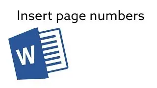 Microsoft Word - Insert page numbers on the pages