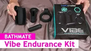 BATHMATE: Vibe Endurance Kit - Вібронабір 3 іграшки + віброкуля + лубрикант 93 мл