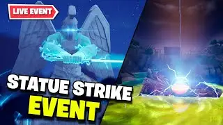 Fortnite | ZEUS STATUE LIGHTNING STRIKE Full Live Event - HD