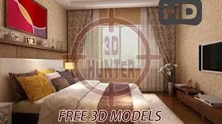 DOWNLOAD 3D MODELS (BEDROOM ) -2