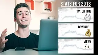 My YouTube stats REVEALED (VIEWS, REVENUE and WATCH TIME) for 2018! + Q&A