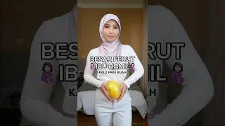 SEBERAPA BESAR SIH PERUT IBU HAMIL KL PAKE BUAH⁉️ CAPTION LENGKAPNYA DI TIKTOK @QONITCAH #QONITCAH