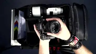 Mochila impermeável 2 em 1 para produtos: câmera, lentes e acessórios. | Fotógrafos e videomakers