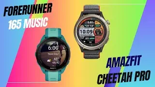 Forerunner 165 Music Vs Amazfit  Cheetah Pro