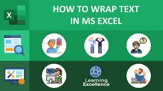 How to Wrap Text in MS Excel || MS Excel Tutorial
