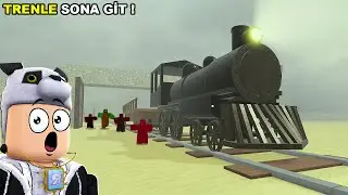Zombilere Yakalanmadan Trenle Sona Kadar Git! - Roblox Dead Rails