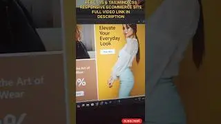 React Tailwind E-commerce Website with Dark Mode 