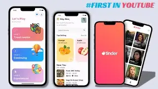 🚀📱 Learn Flutter UI Design with 4 REAL Projects | Flutter Tutorial for Beginners 2024