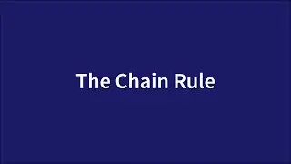 The Chain Rule