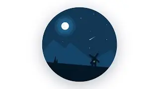 Night Sky CSS Animation | CSS Animation Tutorial