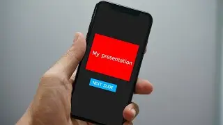 How to use iPhone as a Remote for the Presentation