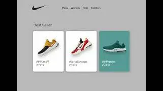 Nike Product Card using @figma  #nike #sneakers #sneakerheads