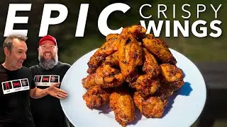 CRISPY CHICKEN WINGS - BETTER than POPEYES and WINGSTOP