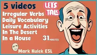 31 minutes - Talk in English (conversations) with Mark Kulek ESL