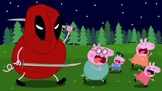 Zombie Apocalypse, Peppa Pig VS DealPool 🧟‍♀️ | Peppa Pig Funny Animation