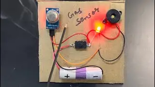 How to make gas sensor alarm 🚨 || science projects
